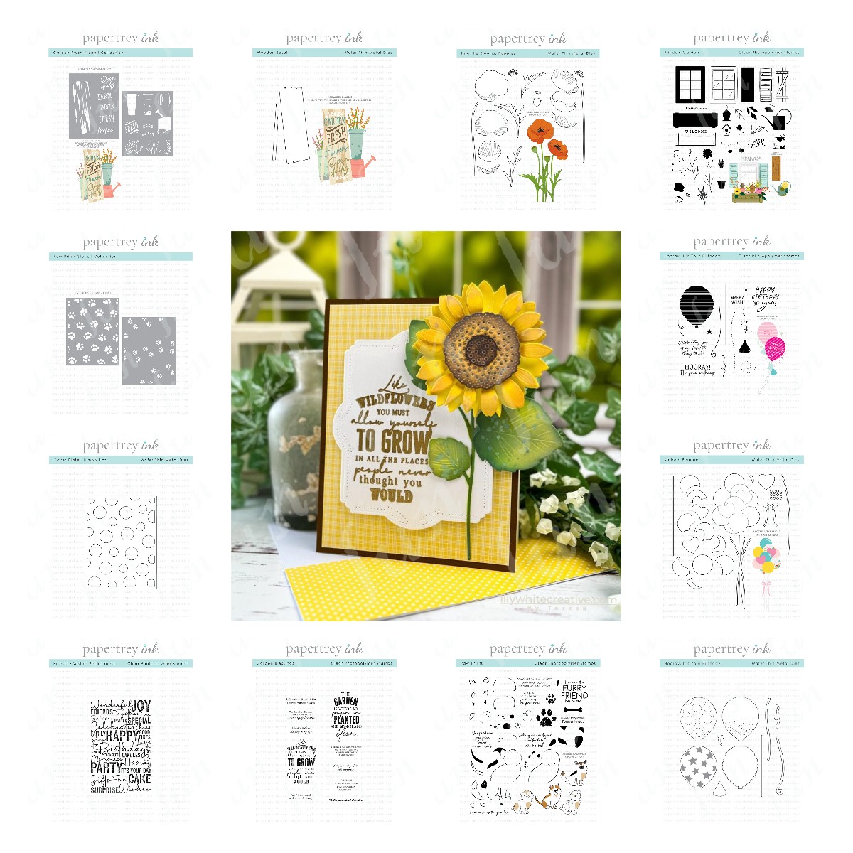 Candle Sachet - Sellos transparentes con estampado de patas