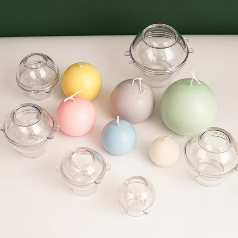 Candle Supplies Store - Molde de plástico para velas esféricas