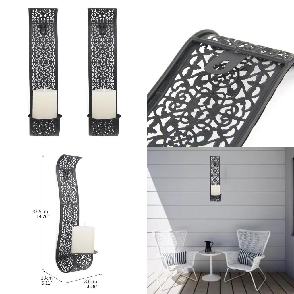 Luxury Candle Supplies Usa - Portavelas para colgar en pared, adorno