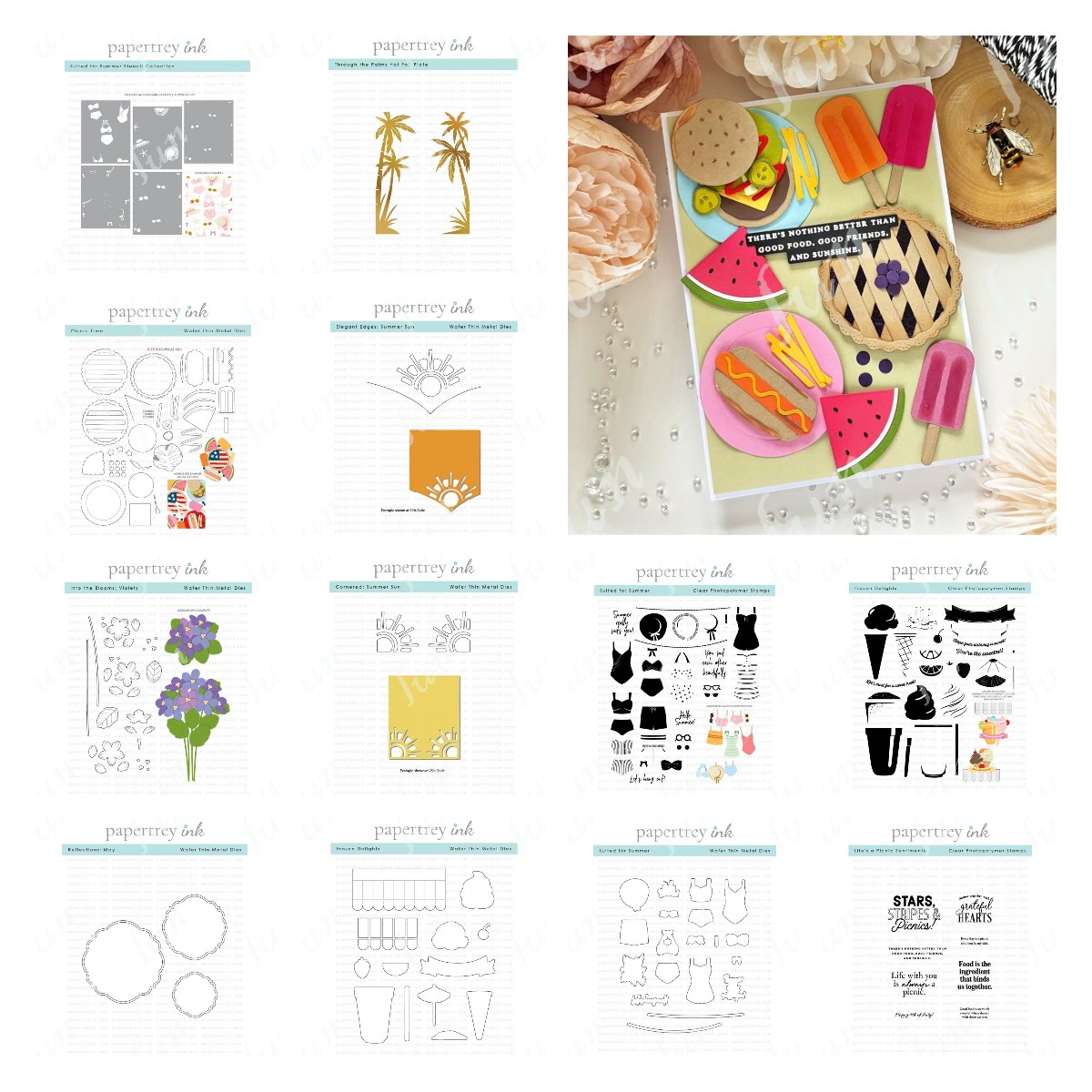 Candle Sachet - Juego de sellos y troqueles, Mini