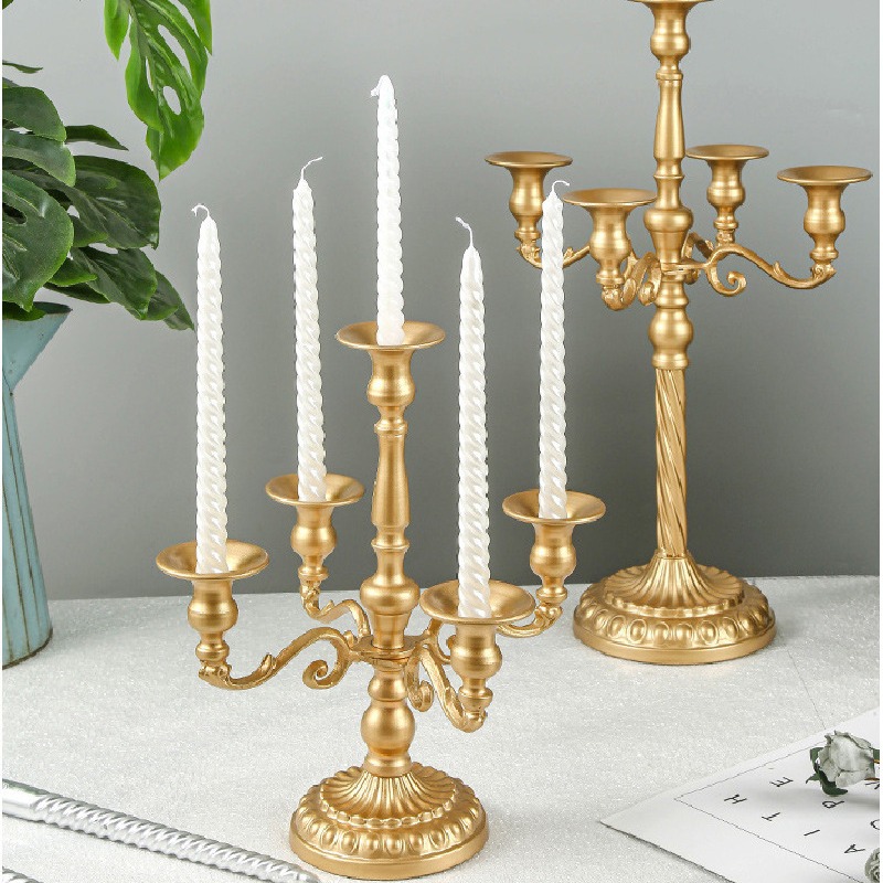 Luxury Candle Supplies Usa - Candelabros Vintage para Decoración de Mesa