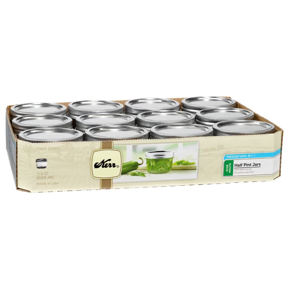 Frascos de Conserva Kerr, Fras - Mason Jar 8Oz reseña y precio