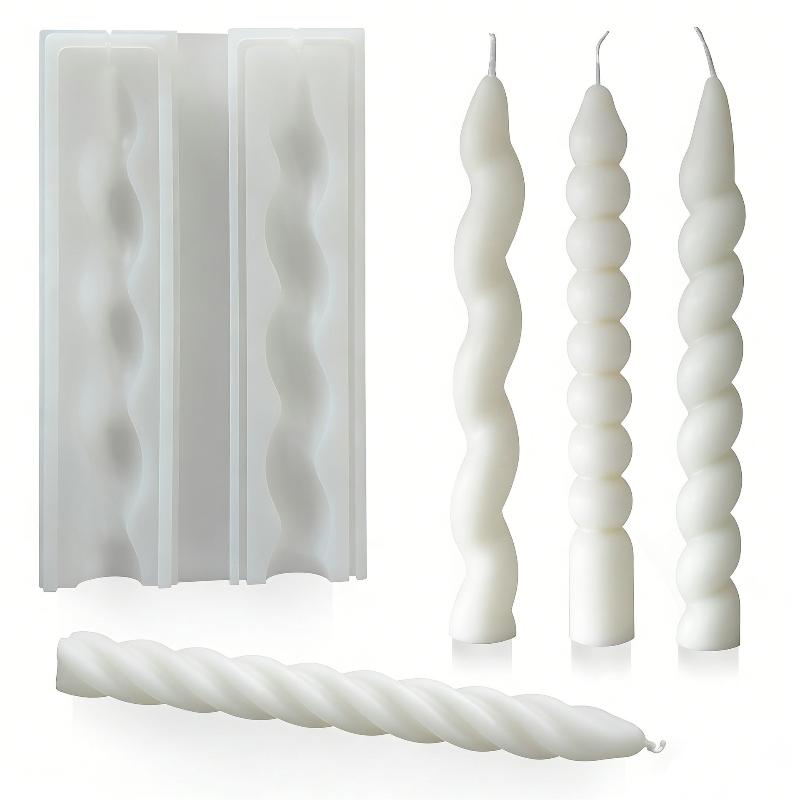 Molde de silicona en espiral l - Candle Supplies Store reseña y precio