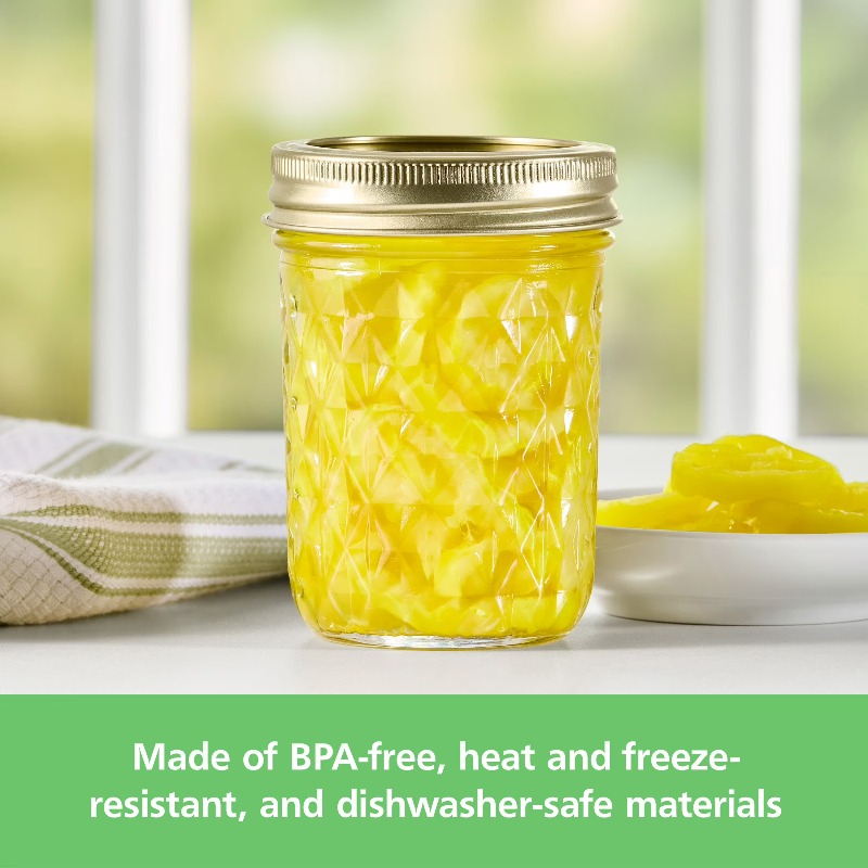 Tarros Mason de 8 oz, de boca  - Mason Jar 8Oz reseña y precio