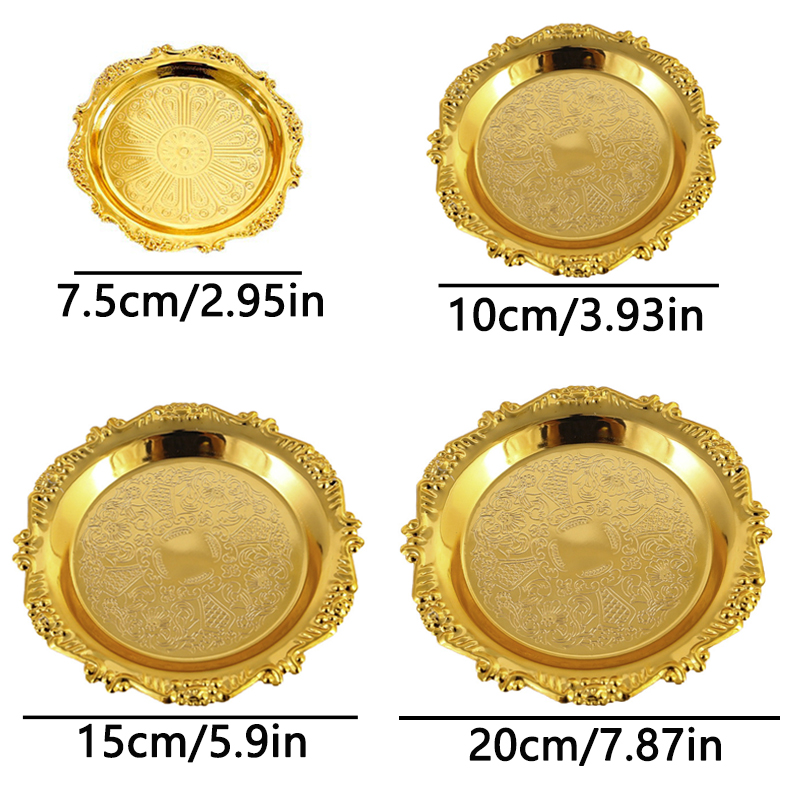 Bandeja de Lujo Retro Plateada - Luxury Candle Supplies Usa reseña y precio