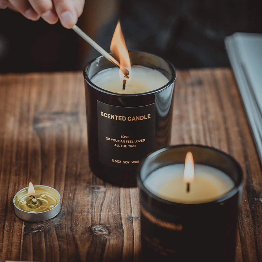 Tarro de vela de cristal de lu - Luxury Candle Supplies Usa reseña y precio