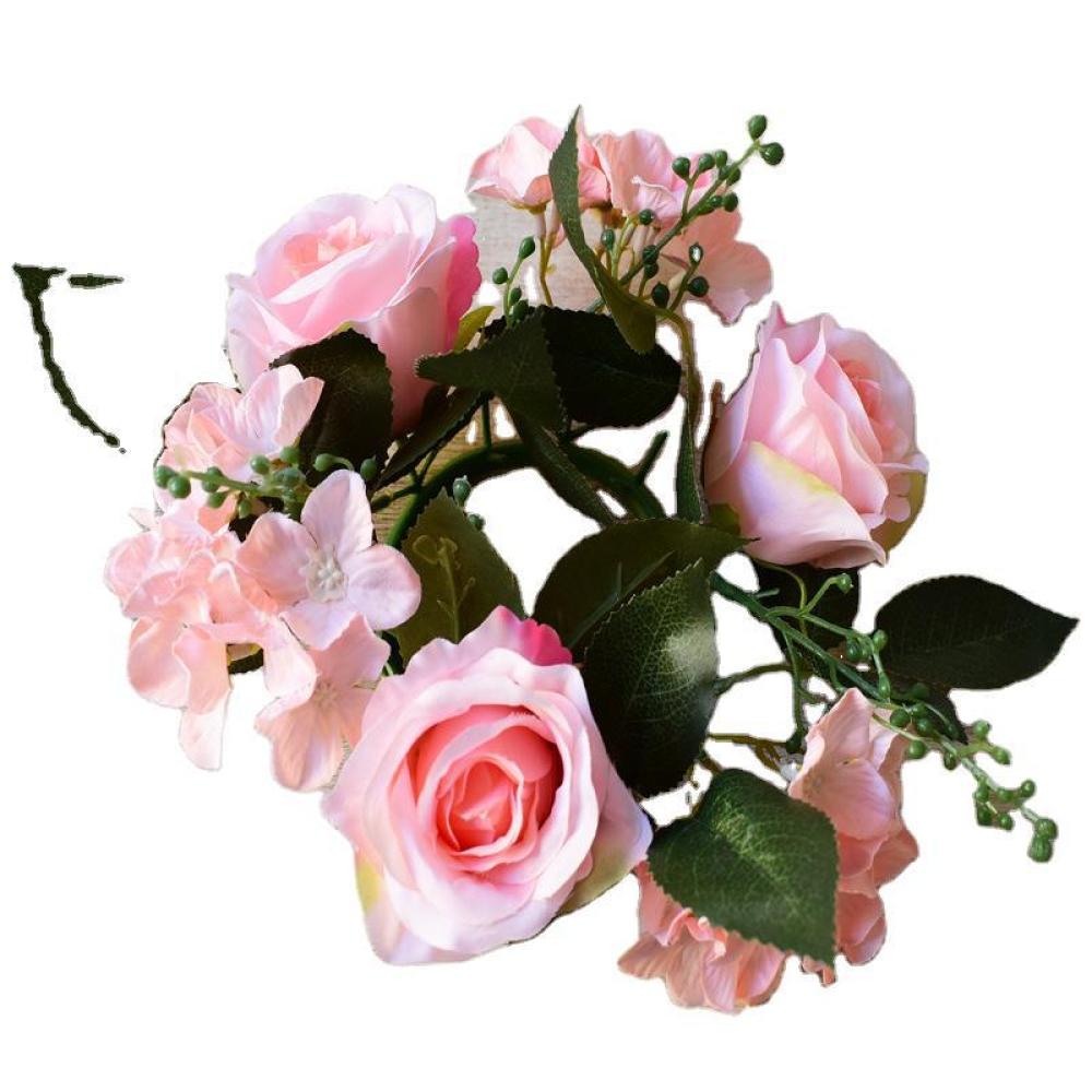Guirnalda de rosas realistas,  - Luxury Candle Supplies Usa reseña y precio
